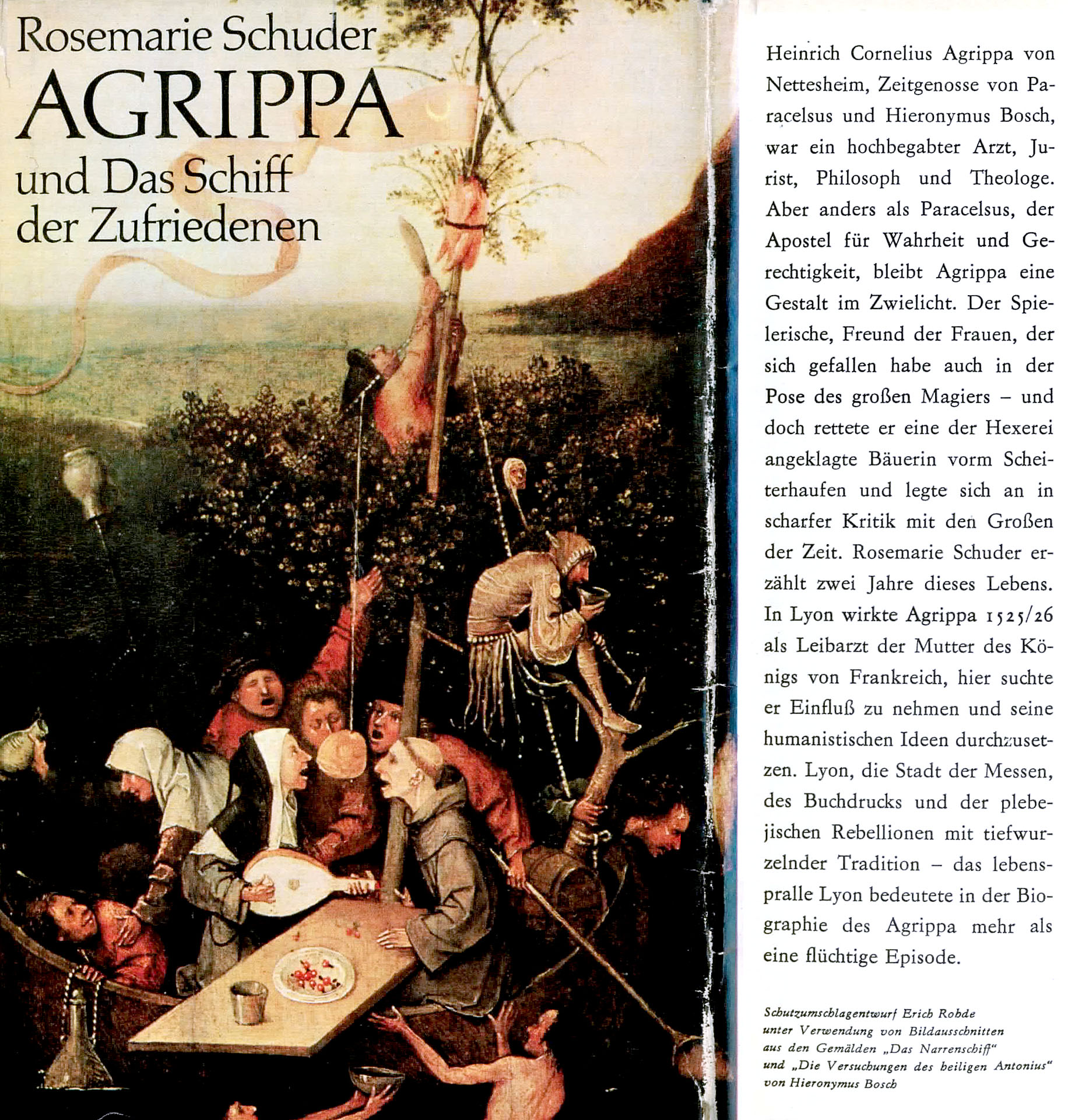 Agrippa und das Schiff der Zufriedenen - Schuder, Rosemarie